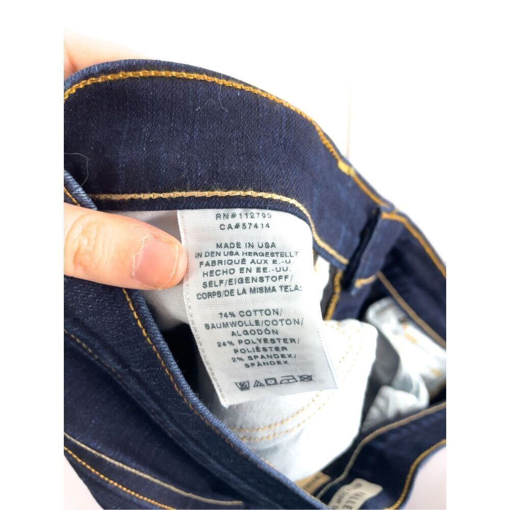 True Religion Halle Mid Rise Super Skinny Jeans Button Pockets Size 28 - Picture 12 of 14